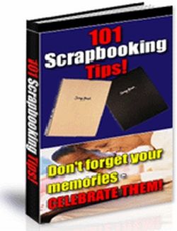 (image for) 101 Scrapbooking Tips (PLR)