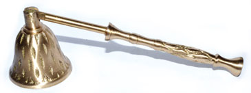 (image for) Brass Renaissance snuffer