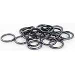 (image for) (set of 100) 3mm Hematite rings