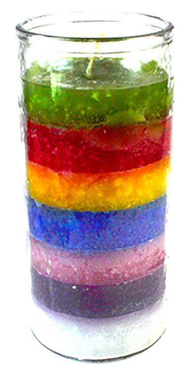 (image for) 7 Color 14-day jar candle