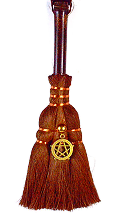 (image for) 9 1/2" Pentagram broom