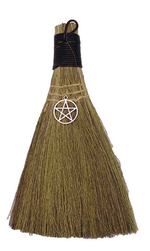 (image for) 9" Broom Pentagram