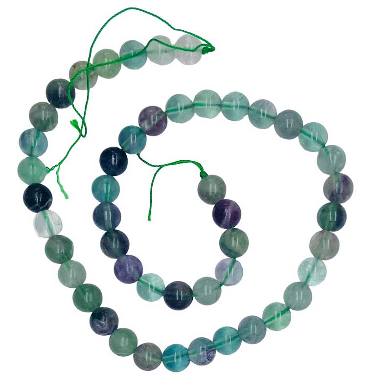 (image for) 8mm Rainbow Fluorite beads