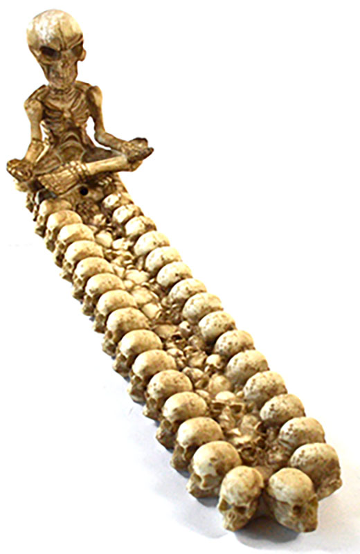 10 1/2" Yoga Skeleton burner (image for) 10 1/2" Yoga Skeleton burner