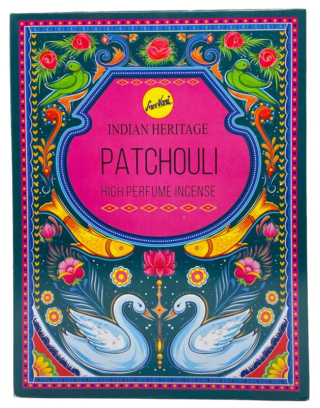 (image for) 15 gm Patchouli incense sticks indian heritage